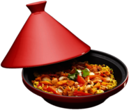 Ceramic Red Tajine