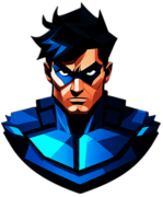 Nightwing Dc Comics - Circle App Icon | Fan Art