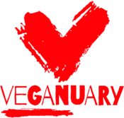 Veganuary logo red