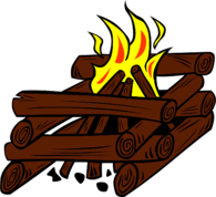 Campfire Ready for Cooking