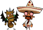 SkatoonY Characters Mexican and Devil