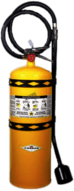 Yellow Fire Extinguisher