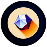 Games - Simulation, Minimalist App Icon - Circle Icon Bevel Border