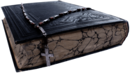 Old Bible With A Cross