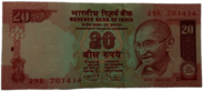 Twenty Rupee Note