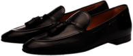 Black Loafers With Tassels