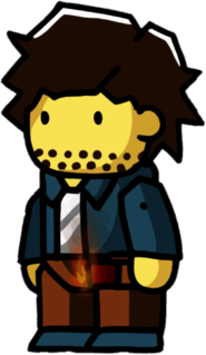Scribblenauts Arsonist Holding Match