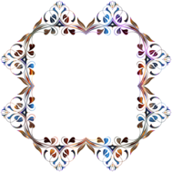 Chromatic Leafy Frame