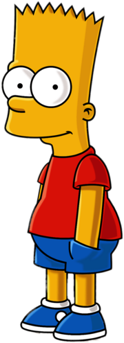 Bart Simpson Hands in Pockets