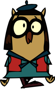 Camp Lazlo Character Almondine the Owl Scout