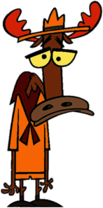 Camp Lazlo Character Scoutmaster Lumpus Looking Sad