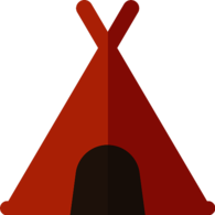 Teepee Indian Tent Icon