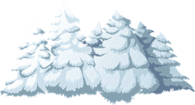 Snow-covered Pine Trees