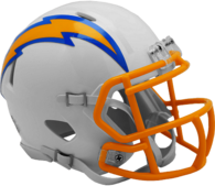 Los Angeles Chargers helmet