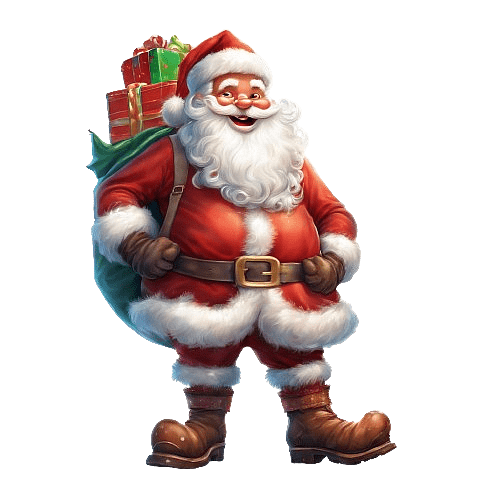 Whimsical Santa Claus