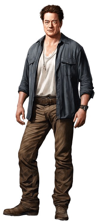 Brendan Fraser full body