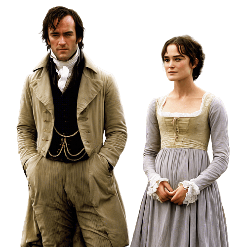 Keira Knightley and Matthew Macfadyen in Pride & Prejudice