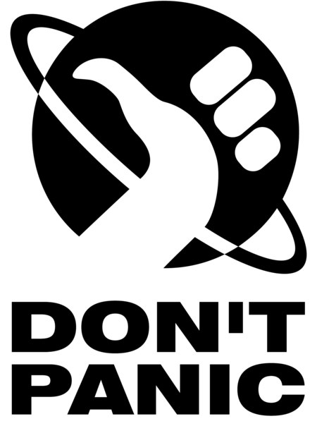 Don't Panic - Hitchhiker's Guide To The Galaxy