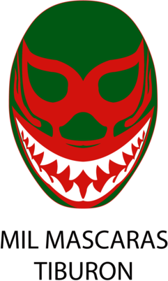 MIL MASCARAS (modelo tiburón)