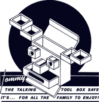 Stiff Records - Tommy the Talking Toolbox