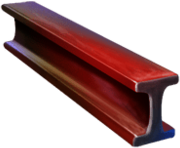 Red Iron Girder