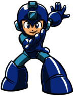 Mega Man Holding Out Hand