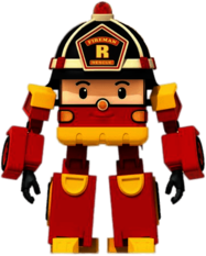 Robocar Poli Character Roy the Fireman
