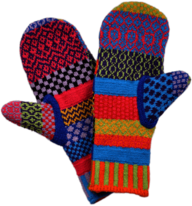 Colourful Mittens