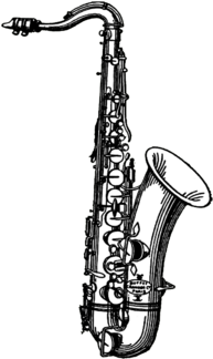 Saxophone Illustration