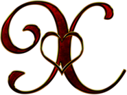 Valentine Capital Letter X