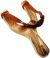 Light Brown Wooden Slingshot