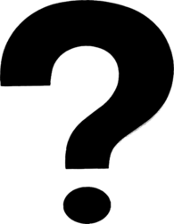 Large Question Mark
