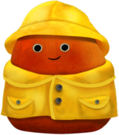 Potatoe In Raincoat