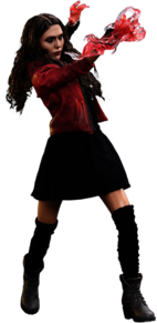 Scarlet Witch Fighting