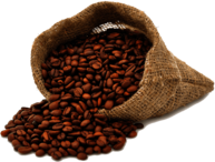 Coffee Beans Bag Side Open