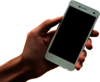 Hand Holding Samsung