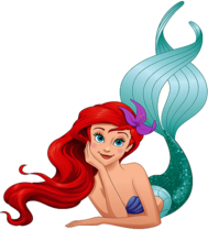 Little Mermaid Lying Down