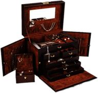 Leather Luxury Jewelry Box