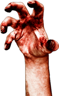 Bloody Zombie Hand