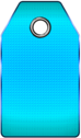 Price Tag Blue