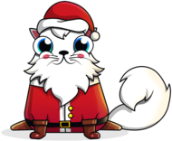 Cryptokitty Santa Claus