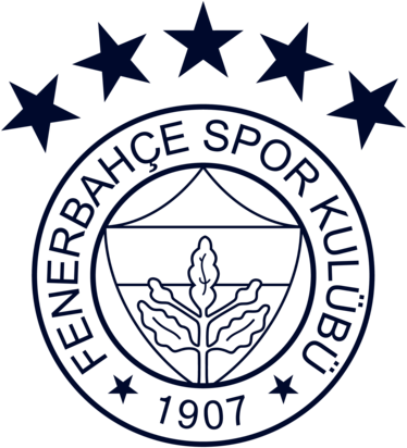 FENERBAHÇE SPOR KULÜBÜ 5 YILDIZLI ÇİZGİLİ ARMA