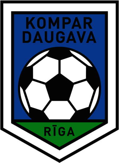 FK Kompar-Daugava Riga (early 90's logo)