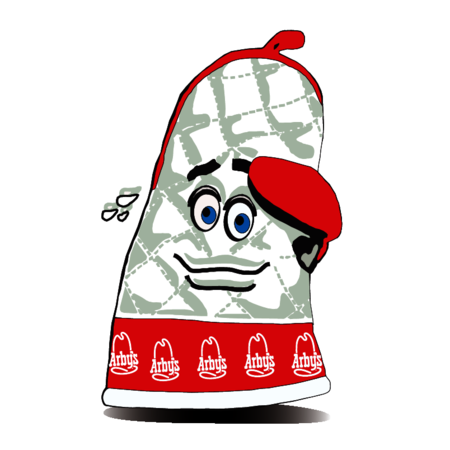 Arby's Oven Mitt