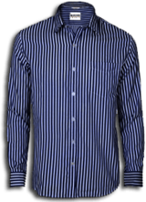 Shirt Striped Blue