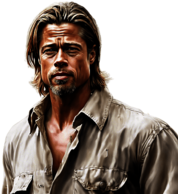 Brad Pitt Portrait