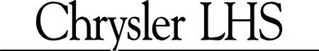 Chrysler Lhs