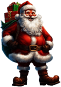 Whimsical Santa Claus