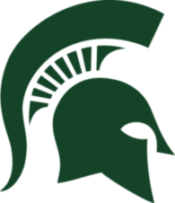 Michigan State University Spartan Helmet