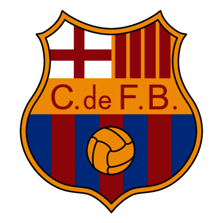 CF Barcelona (old logo of 50's - 60's)